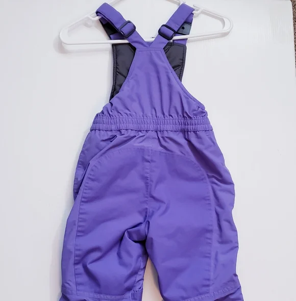 Lands' End Squall Waterproof Insulated Iron Knee Snow Bibs - Picture 5 of 8